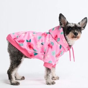 Blossom Dog Hoodie - Pink